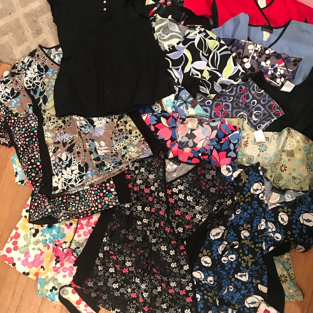 Scrub tops